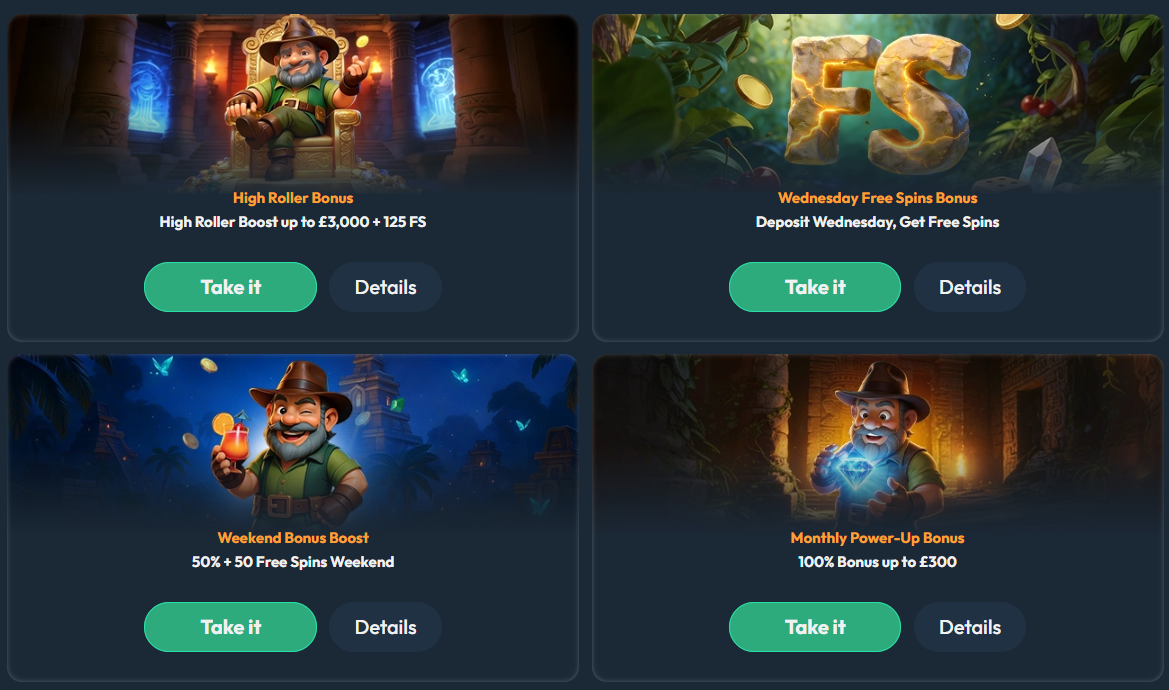 Which Slots the Spins Apply To at Slotorado